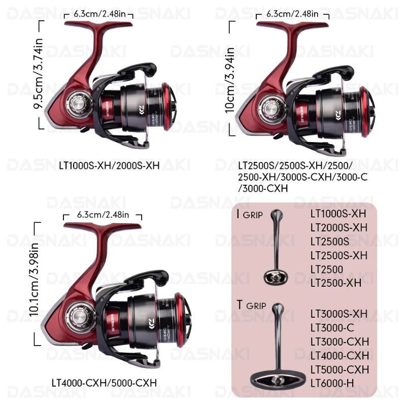 Original DAIWA Fishing Spinnin - đánh giá và giá Daiwa Reel Fuego