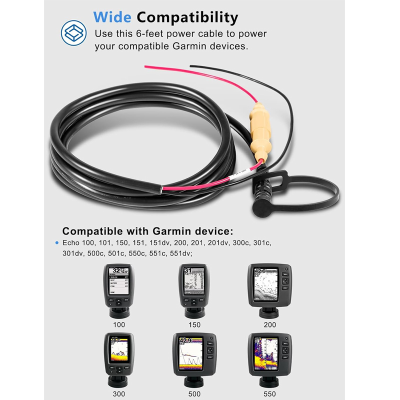 010-11678-10 Marine Power Cabl - đánh giá và giá Fish Finder Cable