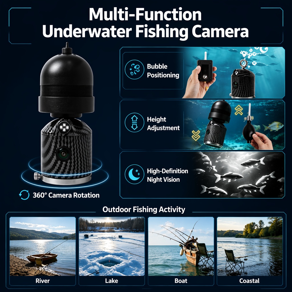 hort Lead Time Portable Fishin - đánh giá và giá Fishing Camera
